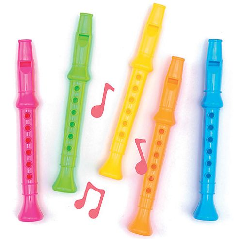 Image of Colourful Flutes (pack Of 6)
