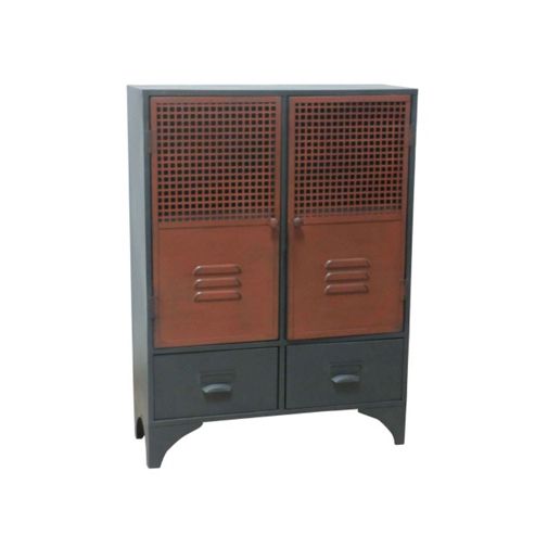 Image of Premier Housewares New York Loft 2 Drawer Cabinet