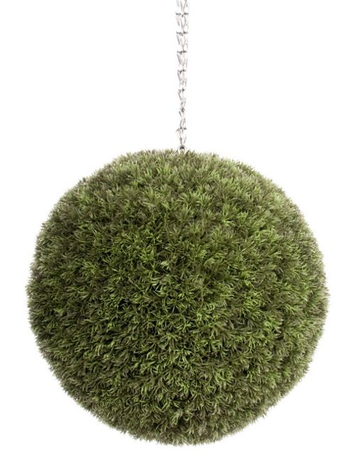 Image of Artificial 40cm Diameter Melon Grass Ball Topiary