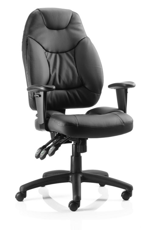 Image of Dynamic Galaxy Leather Chair