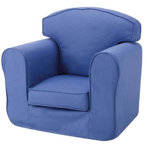 Image of Children's Single Sofa Chair - Blue