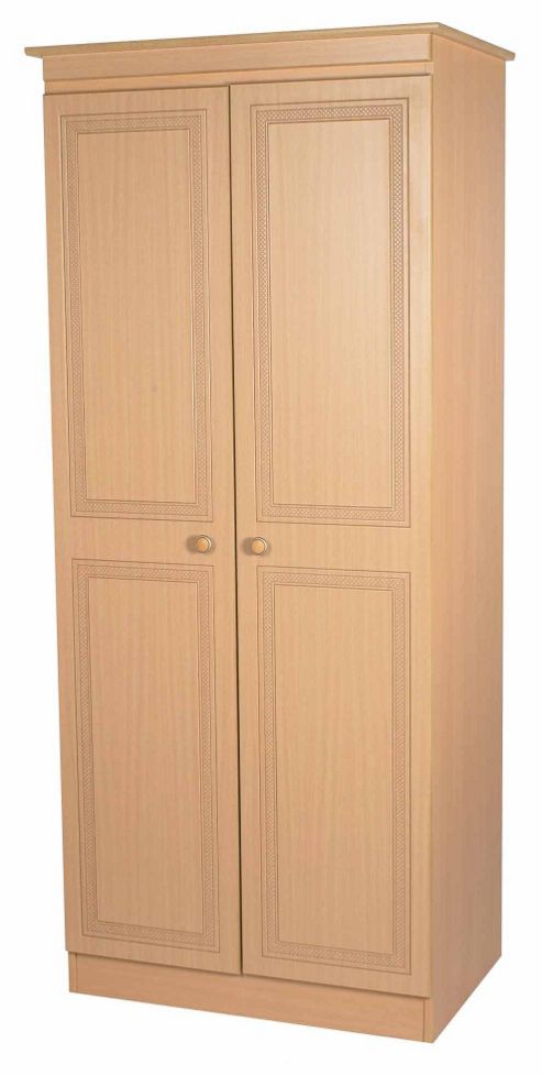 Image of Welcome Furniture Corrib Plain Wardrobe - 95.5 Cm - Beech