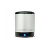 Scosche boomCAN Rechargeable Portable Speaker for iPhone, iPad and iPod - Silver