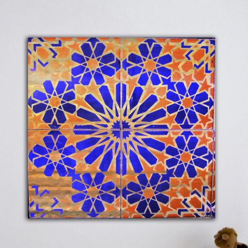 Image of Parvez Taj Parure Canvas Wall Art - 101 Cm H X 101 Cm W X 5 Cm D