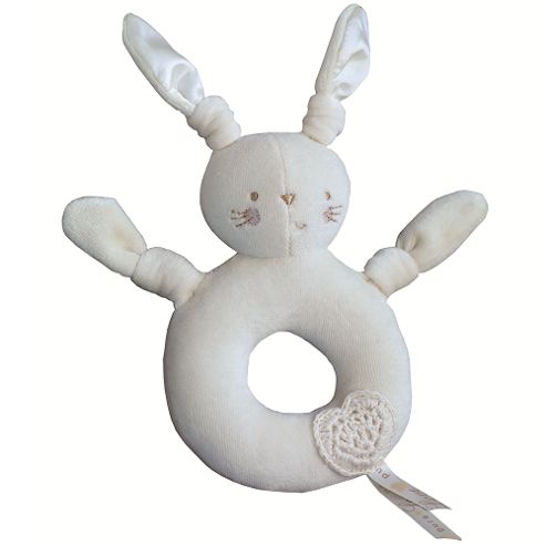 Image of Natures Purest Pure Love Bunny Rattle