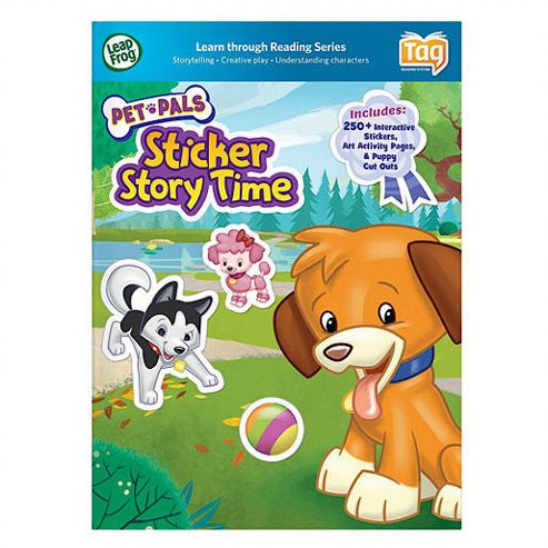 Image of Leapfrog Leapreader Activity Storybook- Pet Pals Sticker Story Time