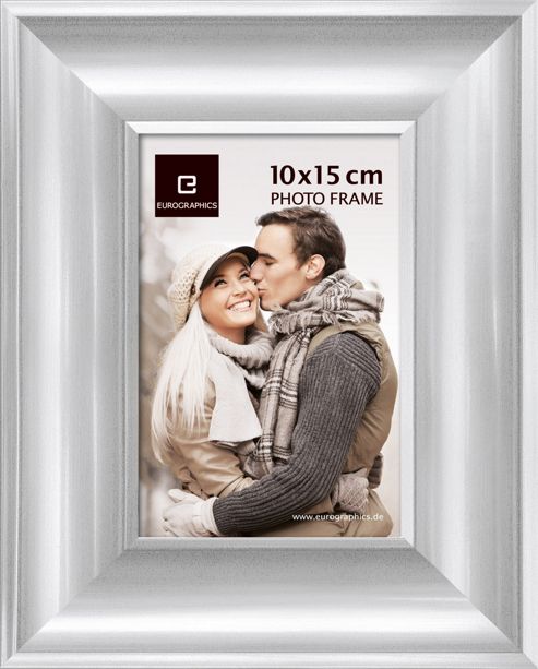 Image of Eurographics "megan Swing" Photo Frame - Silver - 23.4 Cm H X 18.4 Cm W X 2.54 Cm D