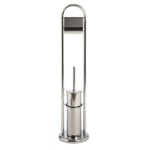 Image of Linea Toilet Roll & Brush Holder