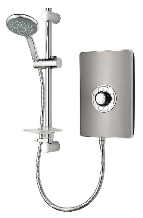 Image of Triton Collection Ii 8.5kw Electric Shower Gun Metal Grey