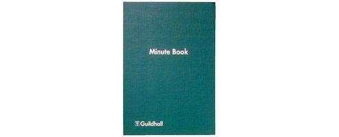 Image of Guildhall Minute Book Indexed 160 Pages 32m