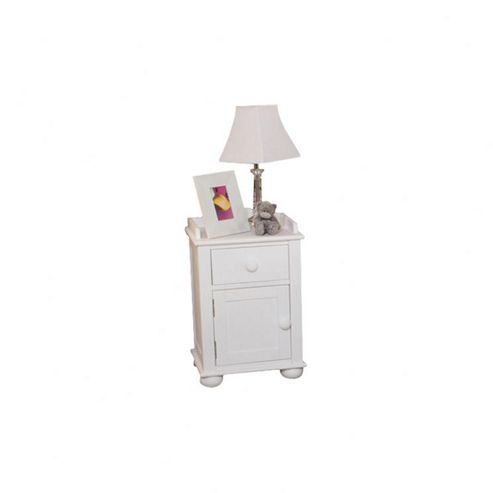 Image of Baumhaus Nutkin Bedside Cabinet With One Door One Drawer