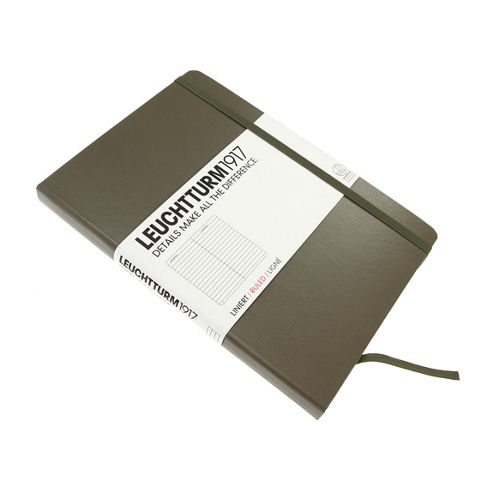 Image of Leuchtturm 1917 Medium Notebook Ruled Taupe