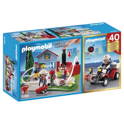 Image of Playmobil Fire 40th Set