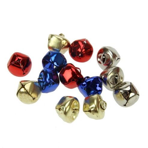 Image of Jingle Bells - 15mm Assorted Colours - 20 Pack