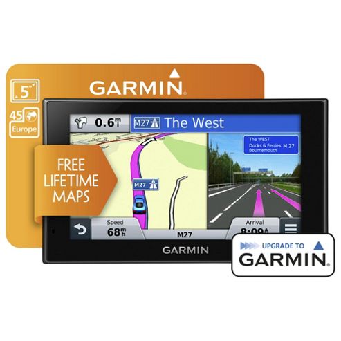 Image of Garmin N---vi--- 2589lm Sat Nav With European Union Maps And 5" Screen