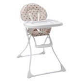 Tippitoes Dotti Highchair in Cream and Pink