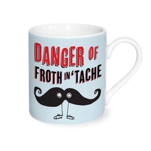 Image of Yolo Mug, Danger Of Froth In 'tache