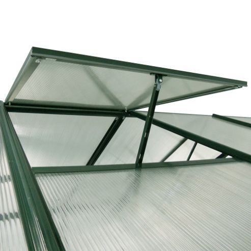 Image of Nison Eazi-click Greenhouse Roof Vent Kit In Dark Green