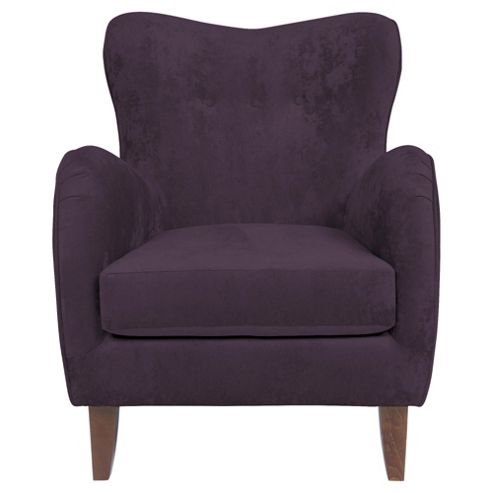 Image of Julianne Armchair Velvet Plum