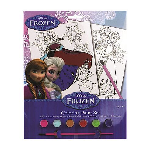 Image of Disney Frozen Colouring Paint Set