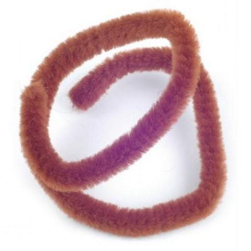 Image of Chenille 9 Mm Brown Bulk Pack Of 100