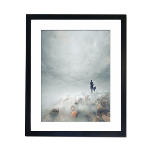 Image of Culture Decor Alone On The Rocks Wall Art