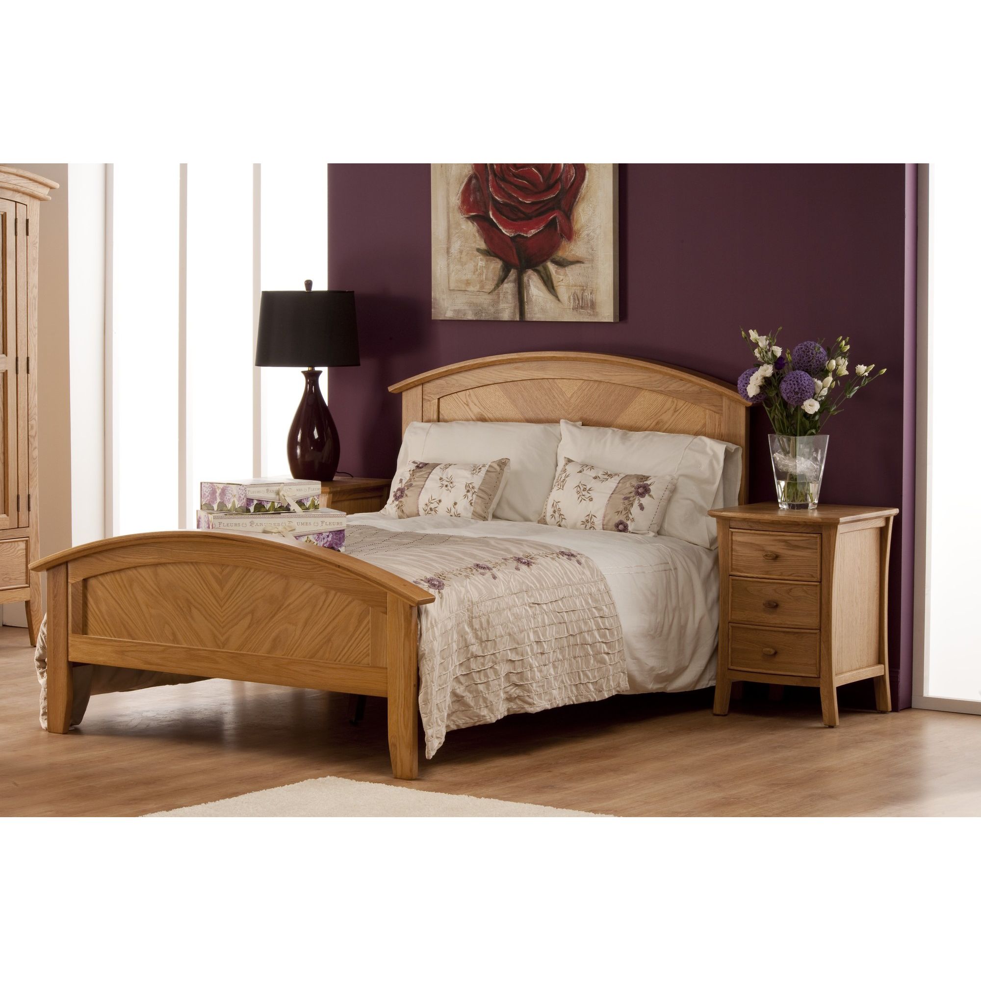 World Furniture Calgary Bed Frame - Double at Tesco Direct