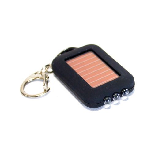 Image of Yellowstone Lightweight Solar 3 Led Keyring Torch