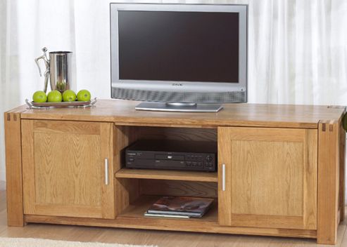 Image of Mark Harris Solid Oak Verona Tv Unit