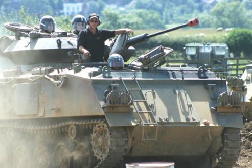 Image of Tank Driving Thrill In Leicestershire