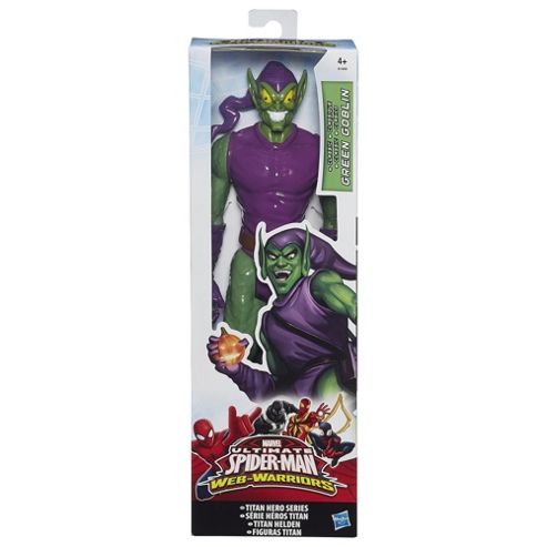 Image of Ultimate Spider-man Green Goblin Web-warriors 12" Figure