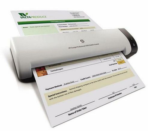 Image of Hewlett-packard Scanjet Professional 1000 Mobile Scanner
