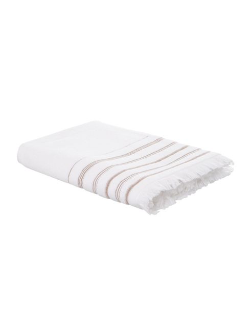 Image of Linea Hamman Bath Sheet In White
