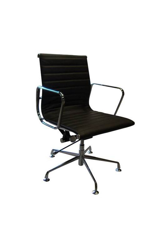 Image of Ea108 Eames Inspired Brown Office Chair