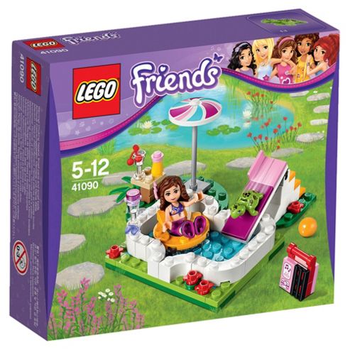Image of Lego Friends Olivia?s Gard En Pool 41090