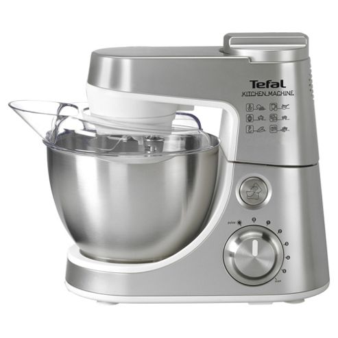 Image of Tefal Qb403d40 Kitchen Machine, Stainless Steel