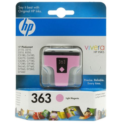 Image of Hp 363 Light Magenta Ink Cartridge (5.5ml)