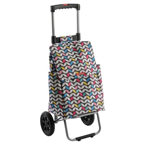 Image of Typhoon Modern Butterfly Shopping Trolley With Adjustable Handle
