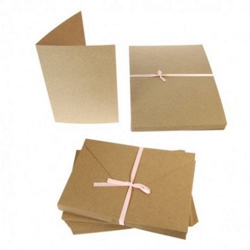 Image of 5x7 Card Blanks 50pk - Recycled Kraft