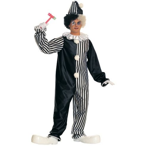 Image of Rubie's Fancy Dress - Harlequin Clown Adult Costume Standard Up To Chest Size 44