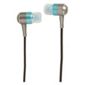Groov-e Metal Buds Stereo Earphones for iPhone / iPod / Mp3 Players - Silver / Blue
