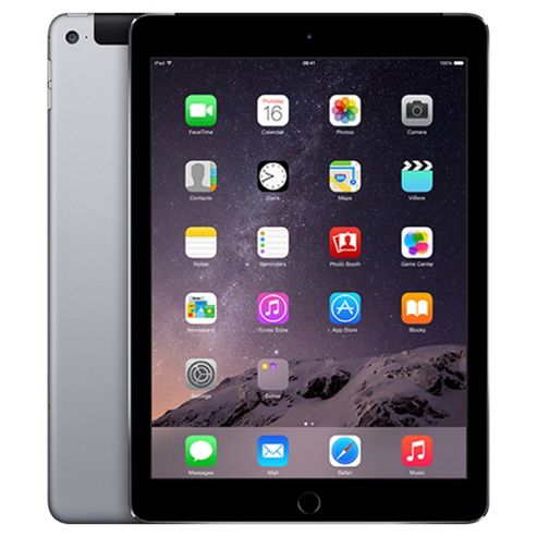 Image of Apple Ipad Air 2, 128gb, Wifi & 4g Lte (cellular) - Space Grey