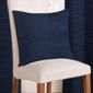 MONTGOMERY Rib Plain Cushion Cover in Navy