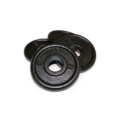 Image of Body Power Cast Iron Standard Discs 0.5kg (x4)