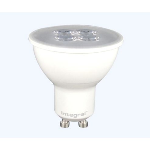Image of Pack Of Ten Integral Gu10 Daylight White 5.3w Spotlights