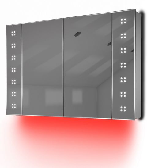 Image of Ambient Demist Bathroom Cabinet With Sensor & Internal Shaver Socket K122r