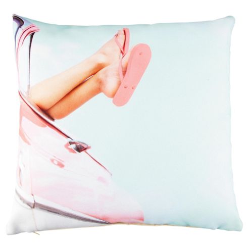 Image of Tesco Vintage Cadillac Photo Cushion