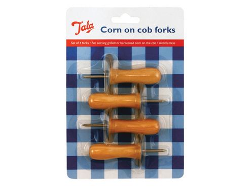 Image of Tala 7003 Corn Cob Forks Set 4