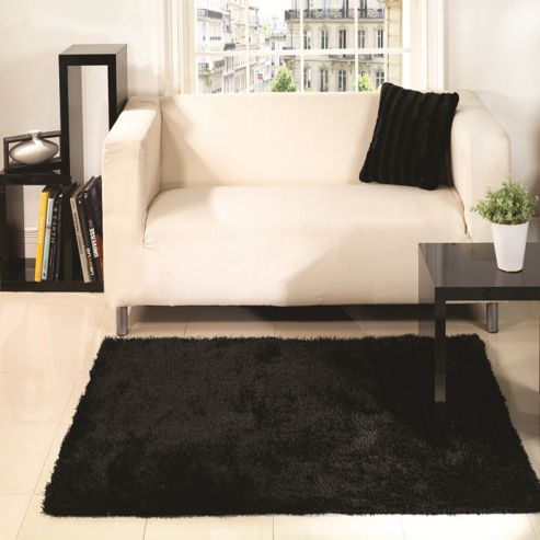 Image of Paramount Black 110x160 Cm Rug