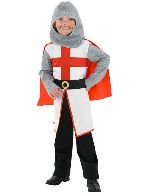 Image of Child St George Knight Costume Medium